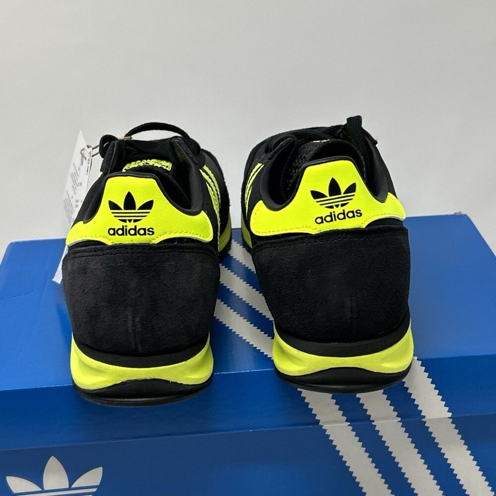 NEW adidas Originals SL 72 RS Men’s Black Yellow Sneaker IG4647 Size 9 - Picture 13 of 16
